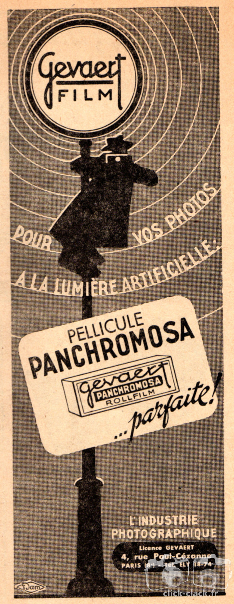 Gevaert - Films Panchrochromosa - décembre 1947 - Photo-Cinéma