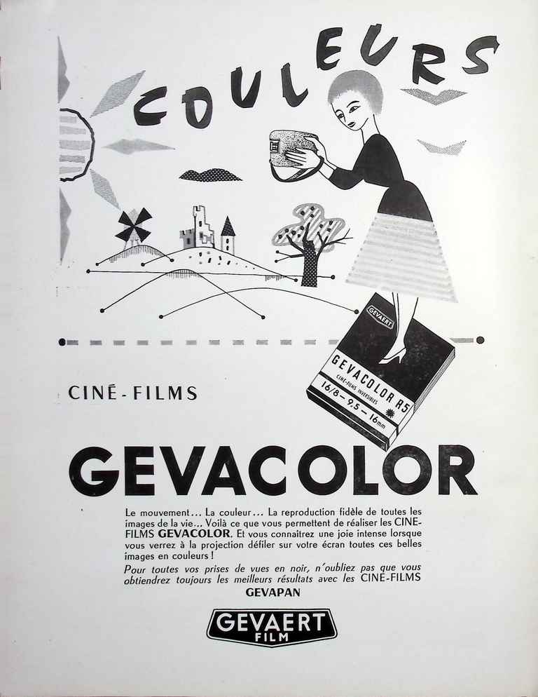 Gevaert - Gévacolor R.5 -  mai juin 1959 - Caméra huit n°11