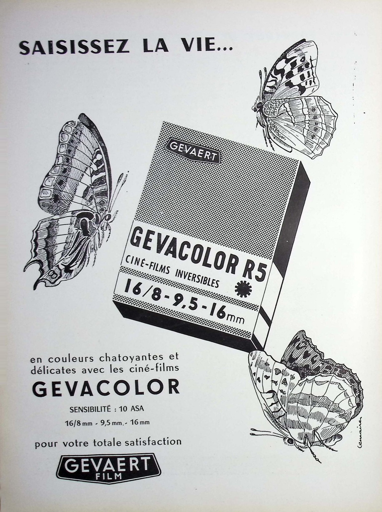Gevaert - Gévacolor R.5 -  septembre octobre 1959 - Caméra huit n°12