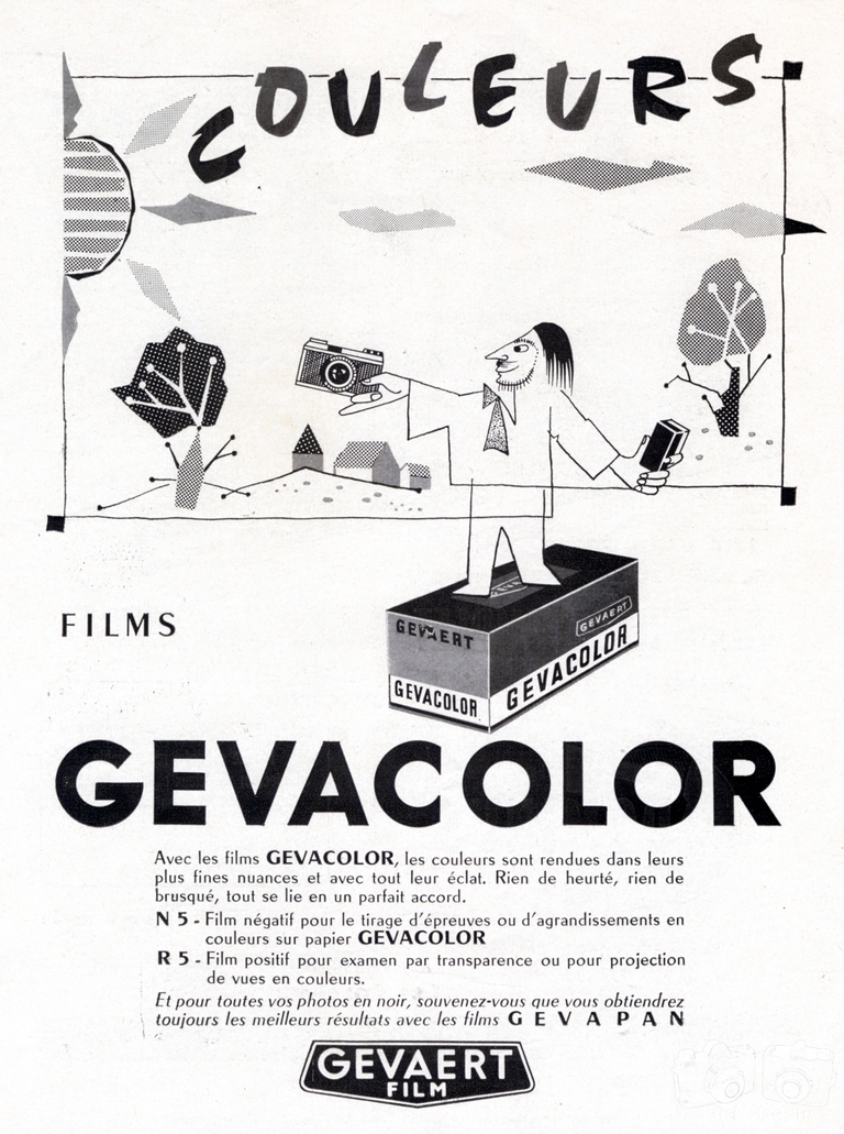 Gevaert - Films Gevacolor N5, Gevacolor R5 - 1959