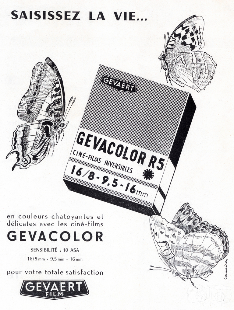  Gevaert - Films Gevacolor R5 - 1959