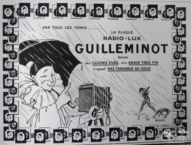 Guilleminot - Plaque Radio-Lux - 22 mai 1926