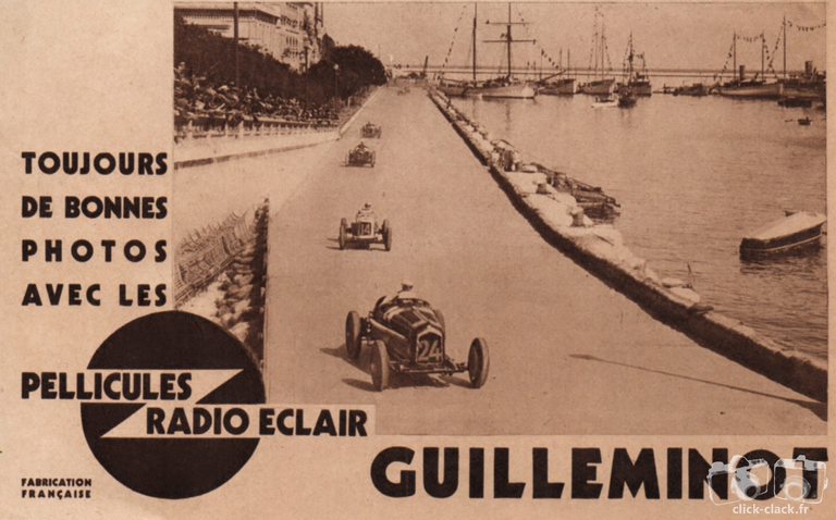 Guilleminot - Pellicules Radio-Eclair - juillet 1934 - Revue du Touring Club de France