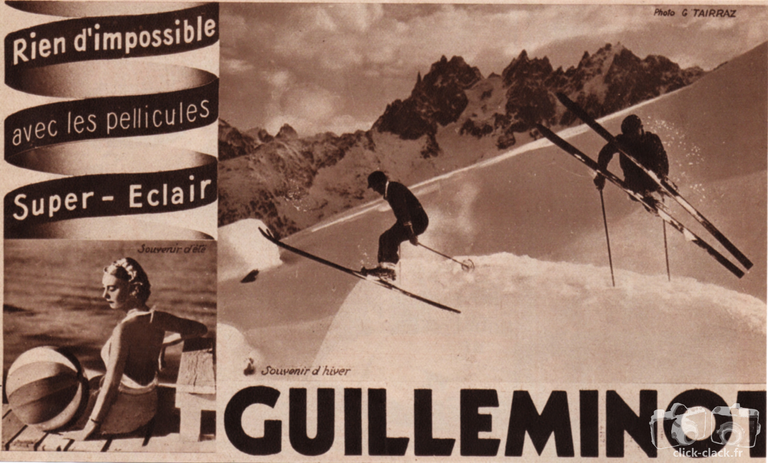 Guilleminot - Pellicules Super-Eclair - mai 1935 - Revue du Touring Club de France