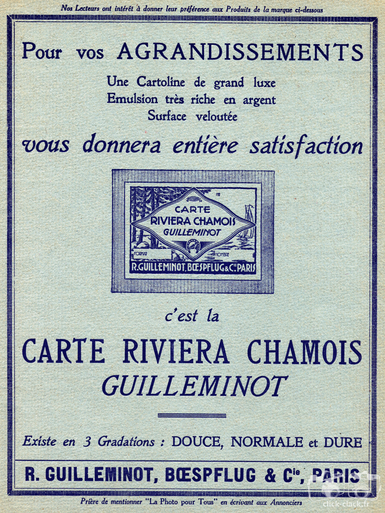 Guilleminot - Papier Riviera - 1935