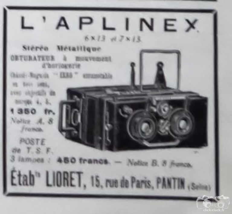 Lioret - L'Alpinex - 27 juin 1925