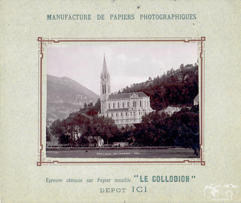 Manufacture de papiers photographiques - Le Collodion