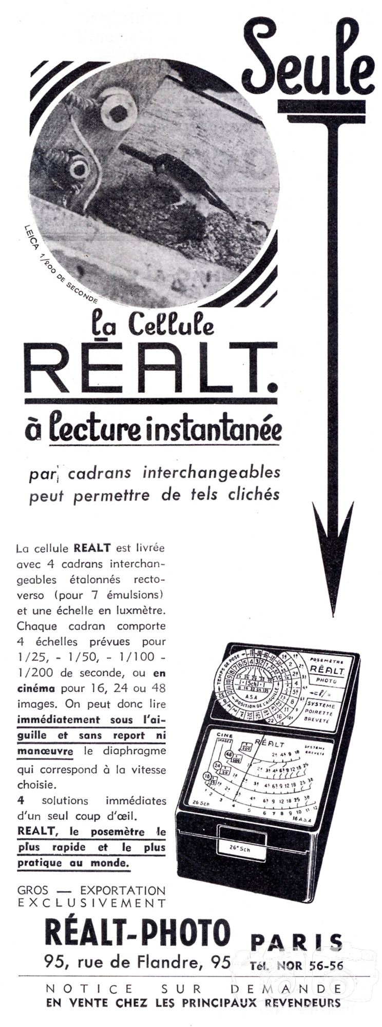 Réalt - Cellule Réalt Photo - 1950