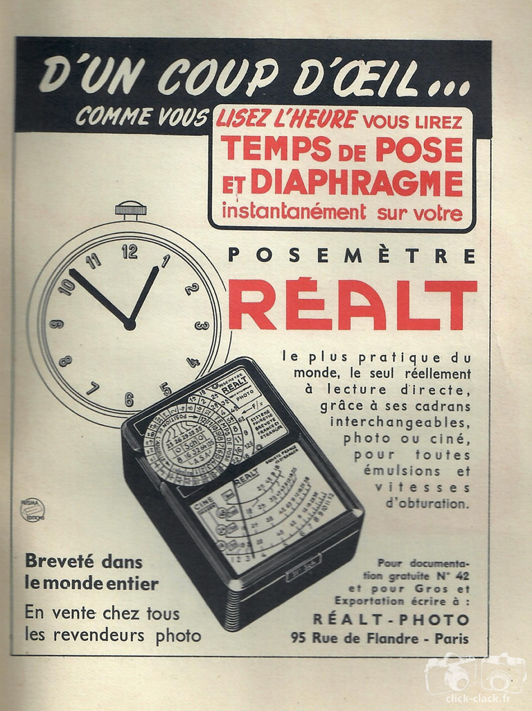 Réalt - Cellule Réalt Photo - juillet 1952