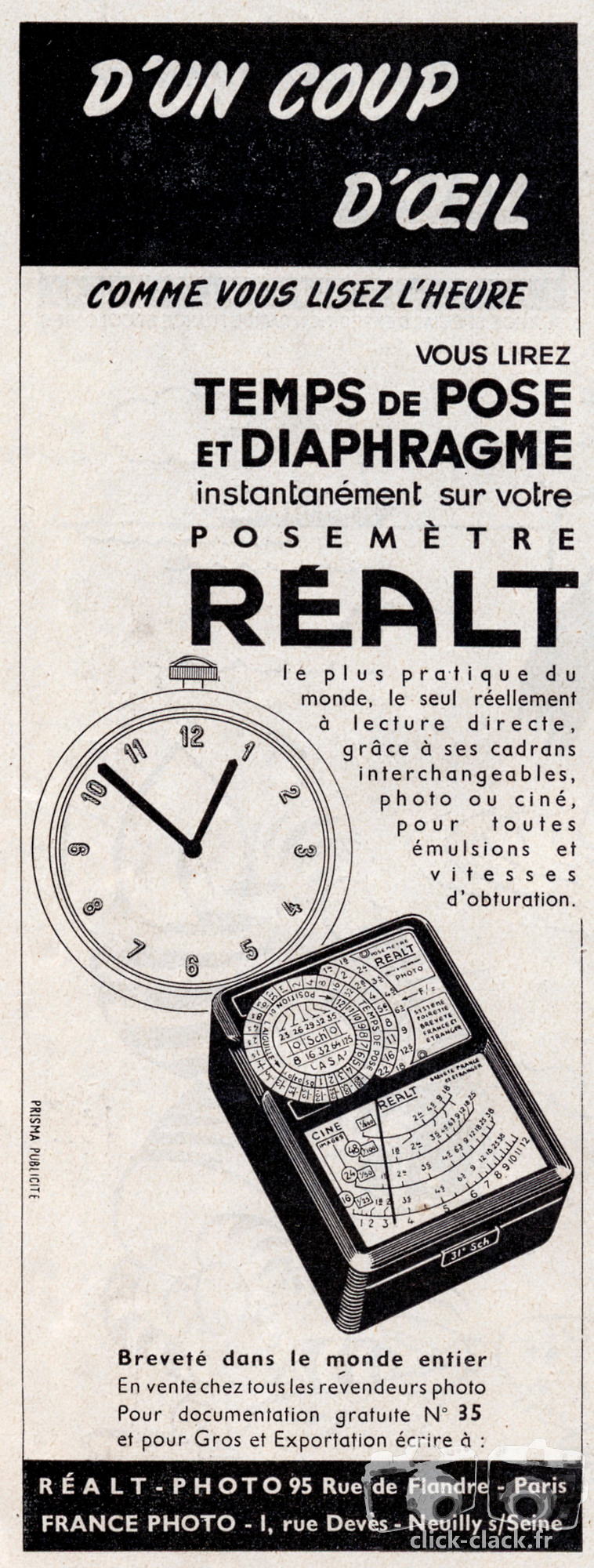 Réalt - Cellule Réalt Photo - 1952