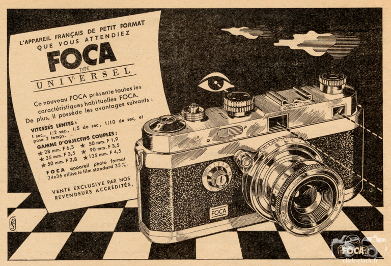 OPL - Foca Universel - 1949 - Photo-Cinéma