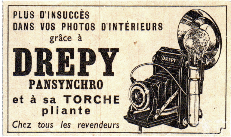 Drépy Pierrat - Le Drépy Pansynchro, Torche - décembre 1949 - Photo-Cinéma