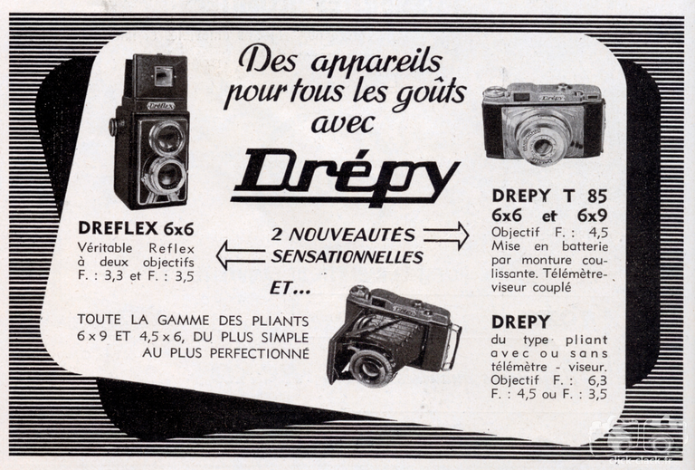 Drépy Pierrat - Le Dréflex 6x6, Drépy T 85, Drépy - 1955