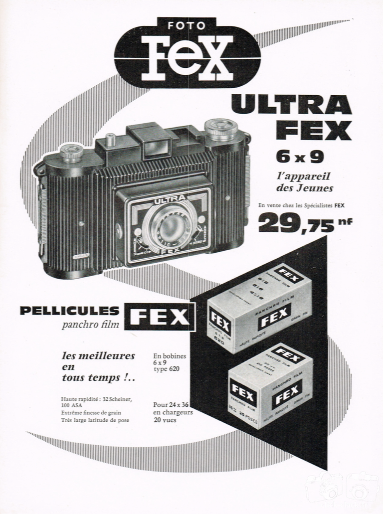 Fex-Indo - Ultra-Fex, Pellicules Fex Panchro - juin 1961 - Photo-Cinéma