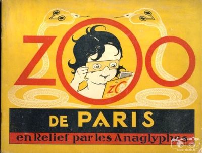Le Zoo de Paris en relief par les anaglyphes