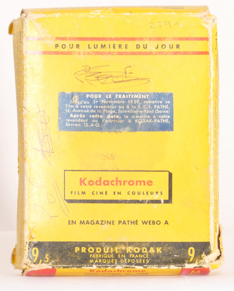 Kodachrome M 14 - 9,5 mm - Chargeur Pathé Webo A - expiration décembre 1960