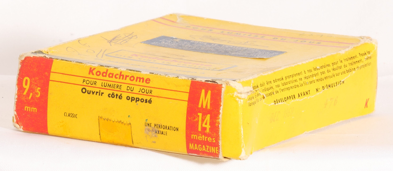 Kodachrome M 14 - 9,5 mm - Chargeur Pathé Webo A - expiration décembre 1960