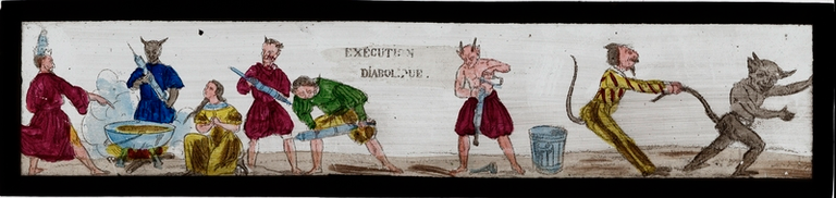 Caricatures - Grotesques - Diableries - Exécution diabolique