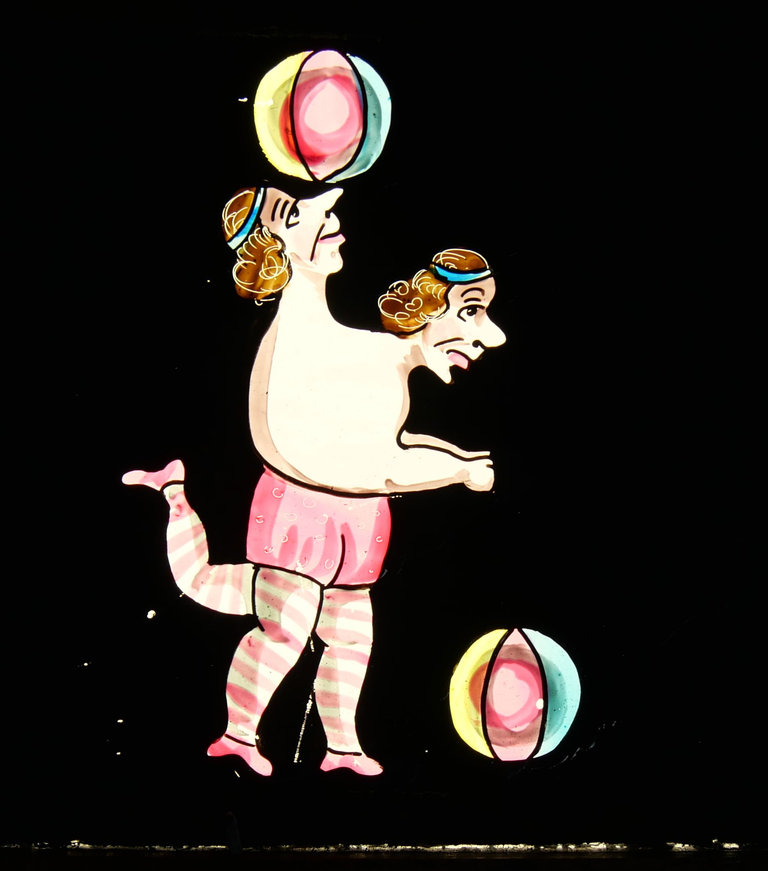 Joueur de ballon cadre en bois