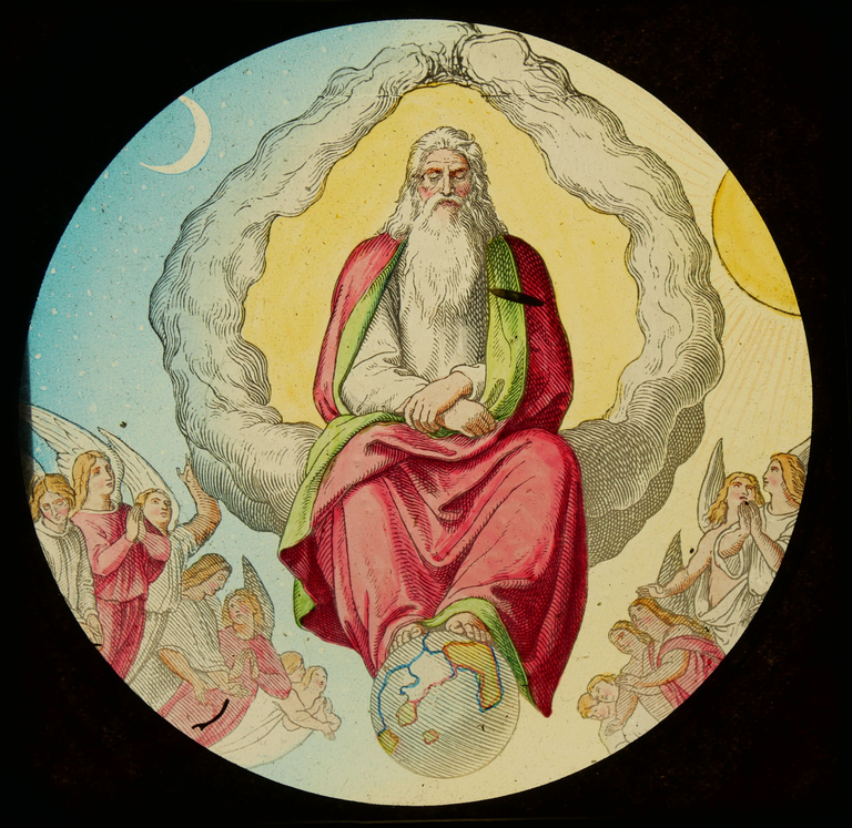 The Creator (le Créateur) cadre en bois