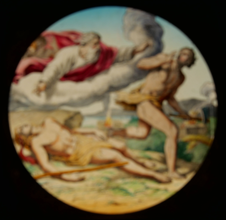 The Death of Abel (la mort d'Abel) cadre en bois