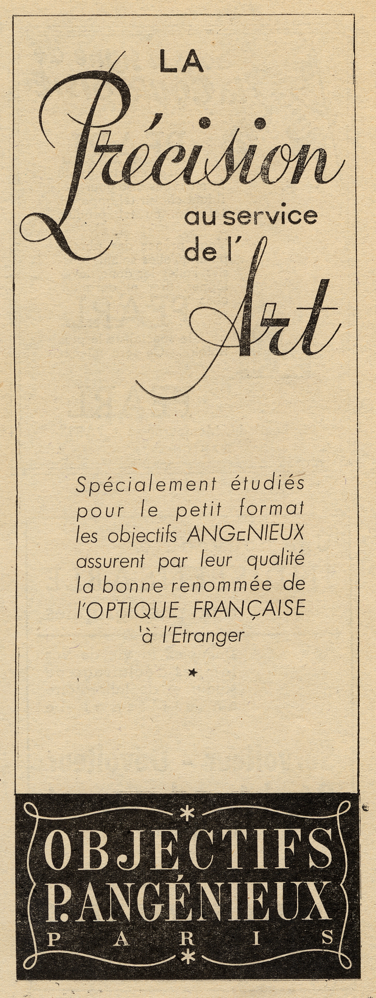 Angénieux - 1948