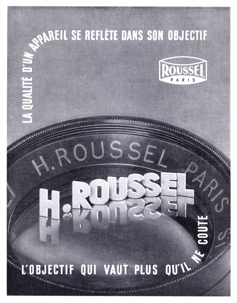 Roussel - Objectifs - 1952