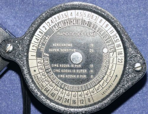 L.M.T. Le Matériel Téléphonique - Posemètre Type 3001-A diaphragmes 1 à 12- calculateur