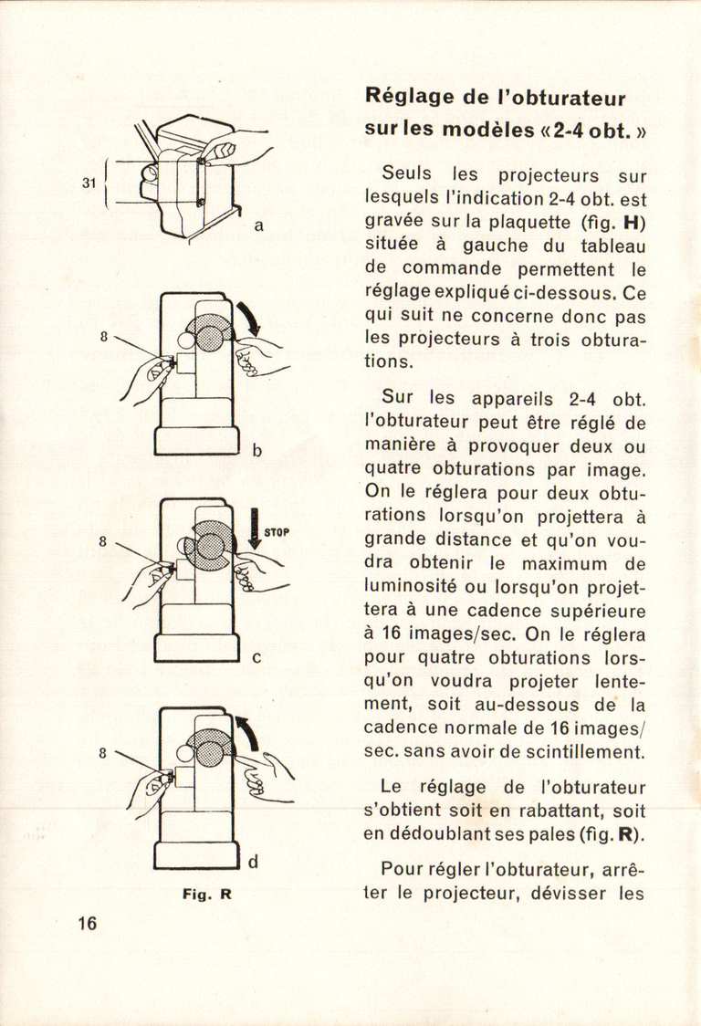 Paillard G3 - Notice - 16