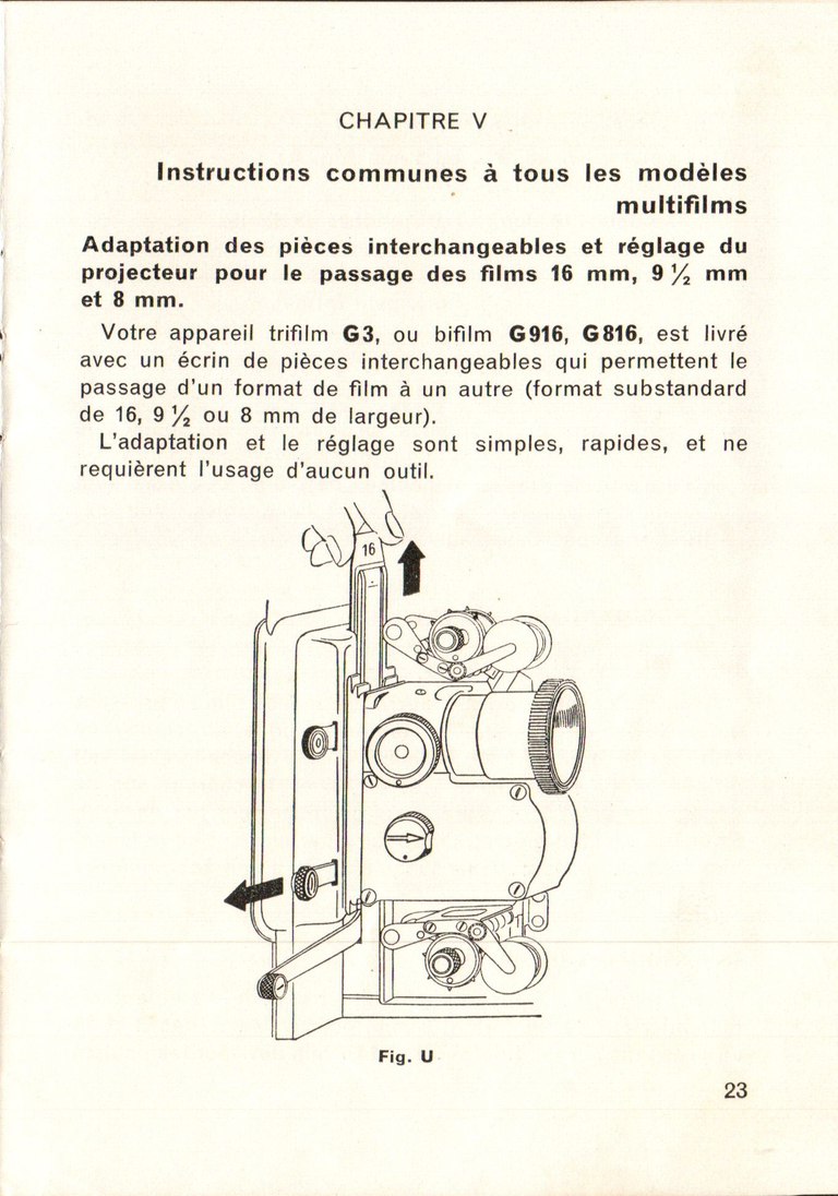 Paillard G3 - Notice - 23