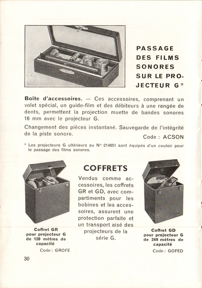 Paillard G3 - Notice - 30