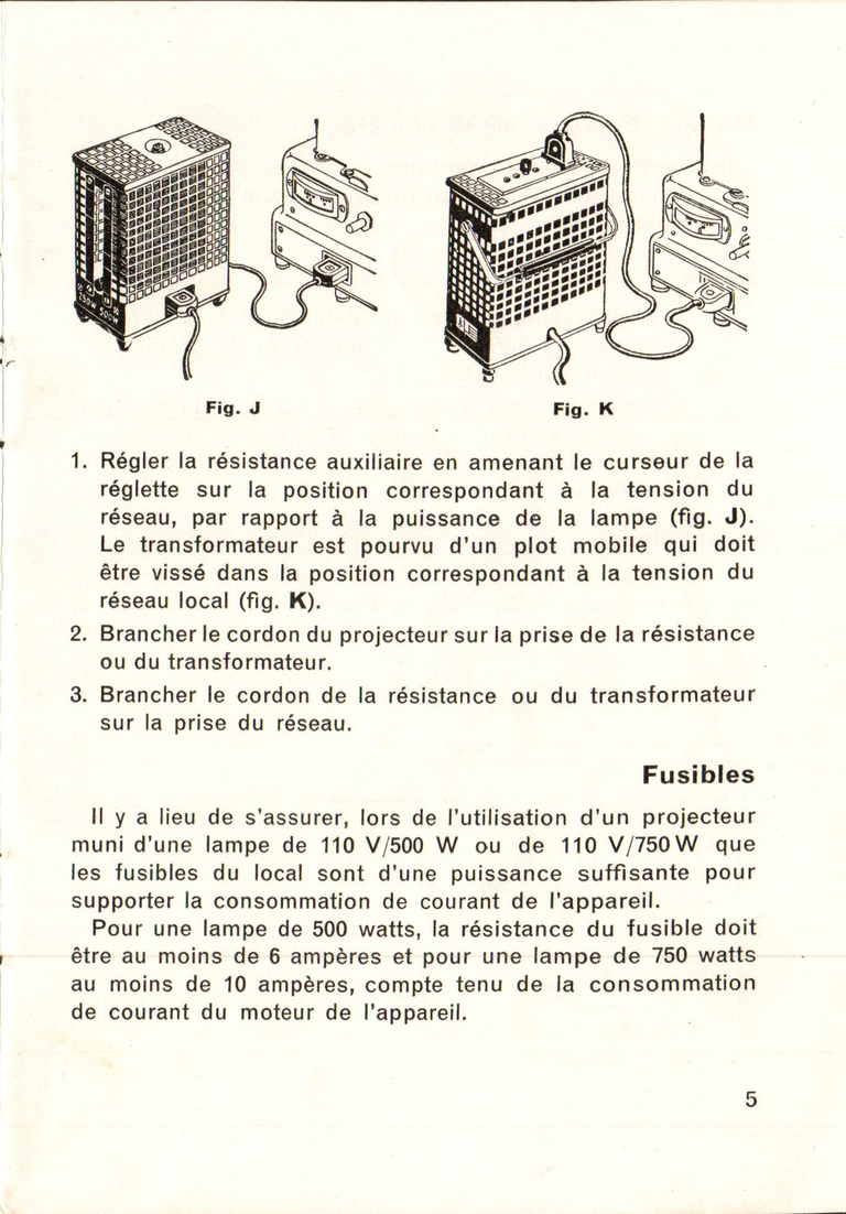 Paillard G3 - Notice - 5