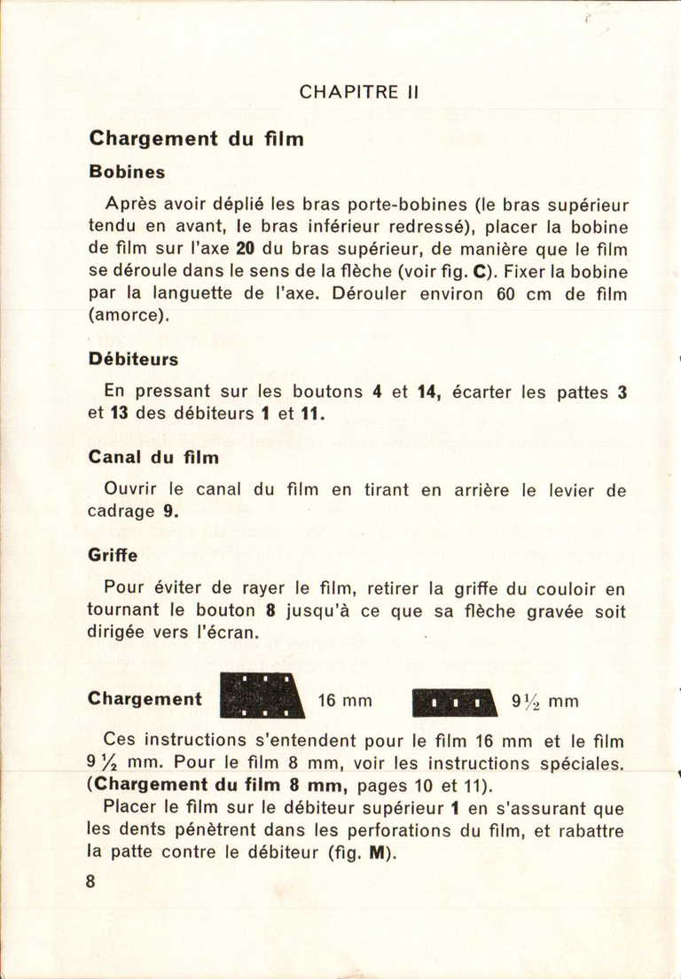 Paillard G3 - Notice - 8