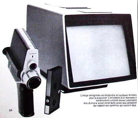 Polaroid - l'ensemble Polavision - juin 1977- Le Nouveau Photocinéma