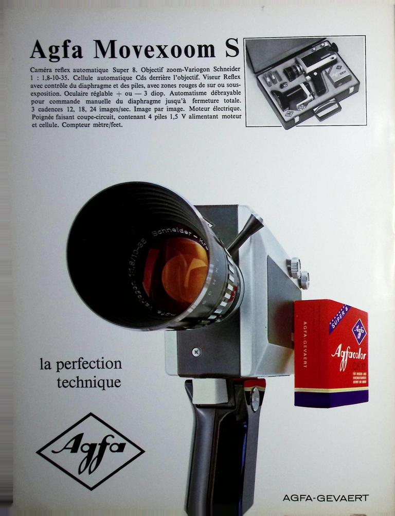 Agfa Movexomm S - Photo - avril 1968