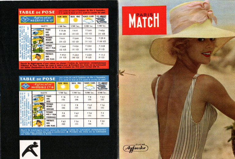 Agfa - Paris Match livret Agfacolor 1