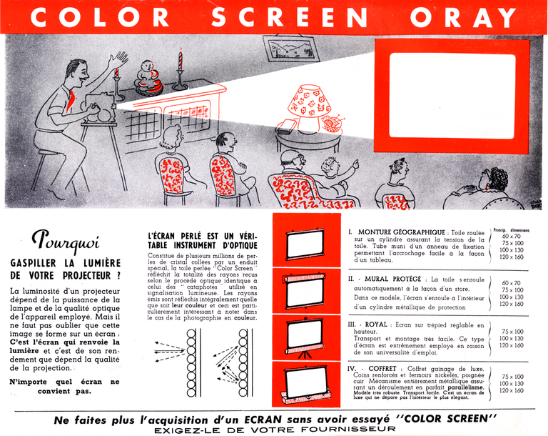 Color-Screen - Ecrans - 1951
