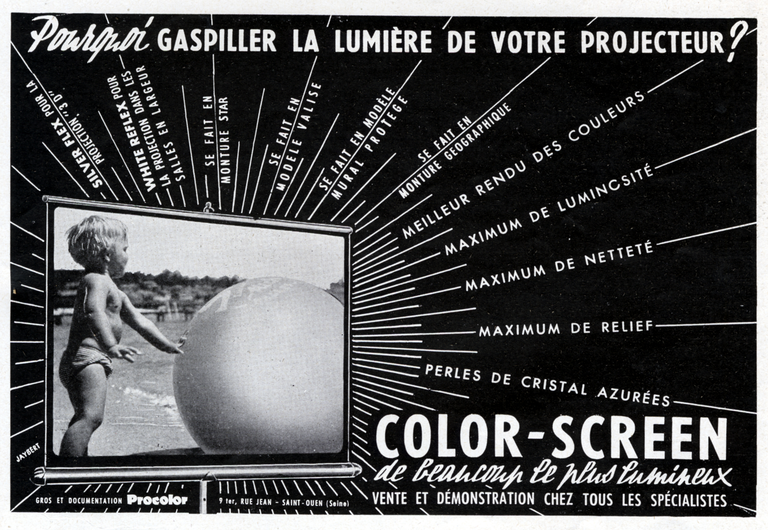 Color-Screen - Ecrans - 1955