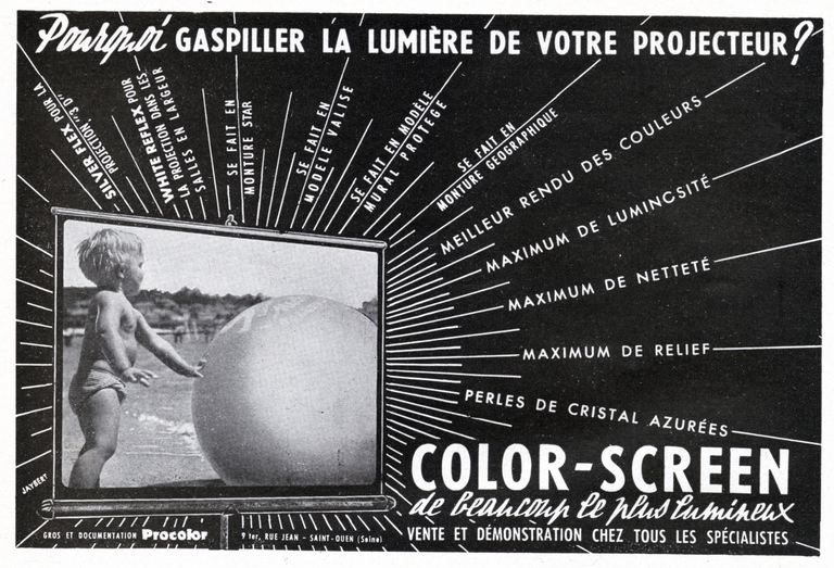 Color-Screen - Ecrans - 1956