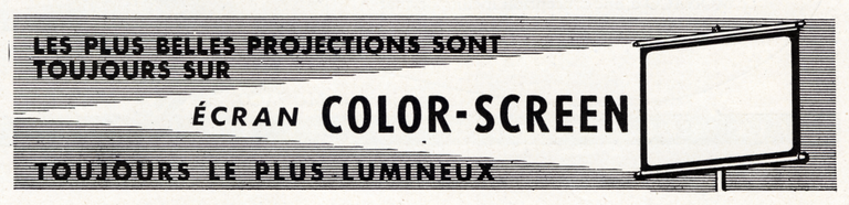 Color-Screen - Ecrans - 1956