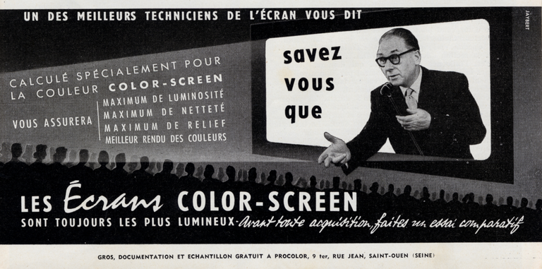 Color-Screen - Ecrans - 1956
