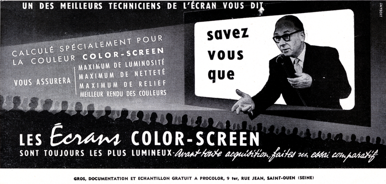 Color-Screen - Ecrans - 1957
