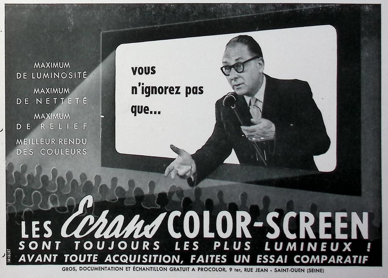 Color-Screen - Ecrans - mars 1959 - Caméra huit n°10