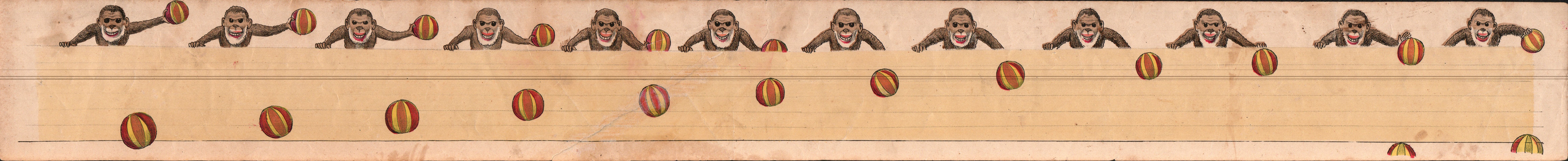 Singe au ballon
